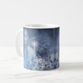 Snow Queen Christmas Fantasy Artwork Kaffeetasse (Vorderseite Links)
