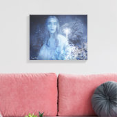 Snow Queen Christmas Fantasy Artwork Leinwanddruck (Insitu (Wohnzimmer))