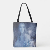 Snow Queen Christmas Fantasy Artwork Tasche (Rückseite)