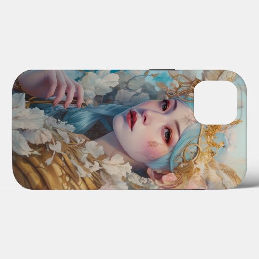 Snow Queen Fantasy Art Case-Mate iPhone Hülle (Rückseite (Horizontal))