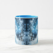 Snow Queen Fantasy Art - Mystische Wintergöttin Tasse (Zentrum)