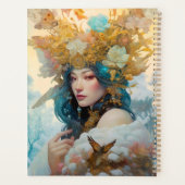 Snow Queen Fantasy Art Planer (Rückseite)