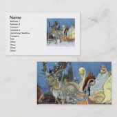 Snow Queen Ice Princess Visitenkarte (Vorne/Hinten)