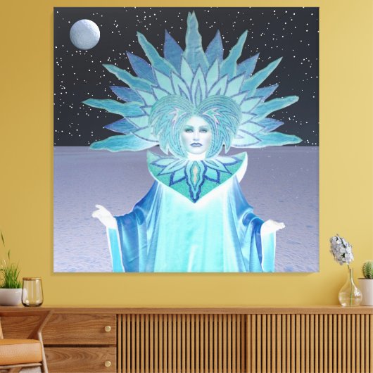 Snow Queen Leinwanddruck (Insitu (Wohnzimmer))