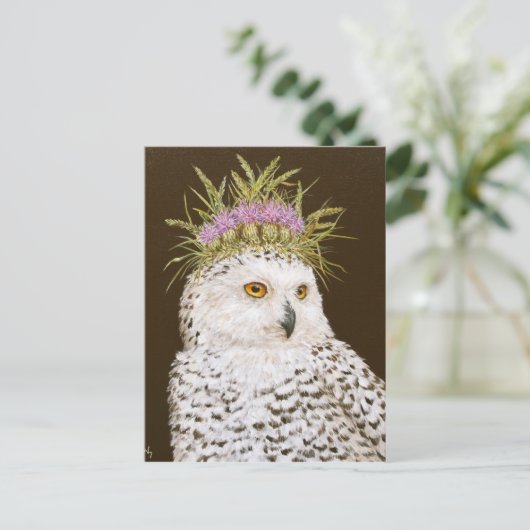 Snow Queen Postkarte (Stehend Vorderseite)