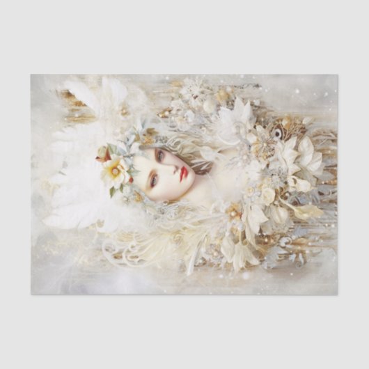 Snow Queen Seidenpapier (Vorderseite)