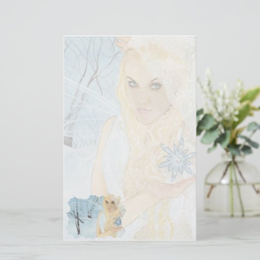 Snow Queen Stationery Briefpapier (Stehend Vorderseite)