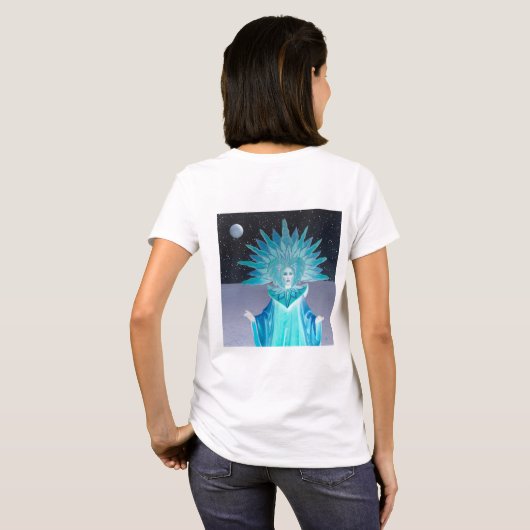 Snow Queen T-Shirt (Schwarz voll)