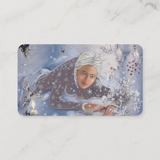 Snow Queen Visitenkarte (Rückseite)