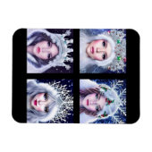 Snow Queens Winter Wonderland Magnet (Horizontal)