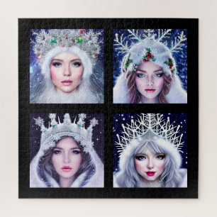 Snow Queens Winter Wonderland Puzzle