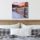 Snow Ranch Leinwanddruck (Insitu (Schlafzimmer))