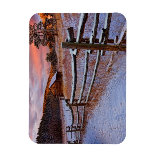 Snow Ranch Magnet (Vertikal)