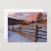 Snow Ranch Postkarte (Vorne/Hinten)