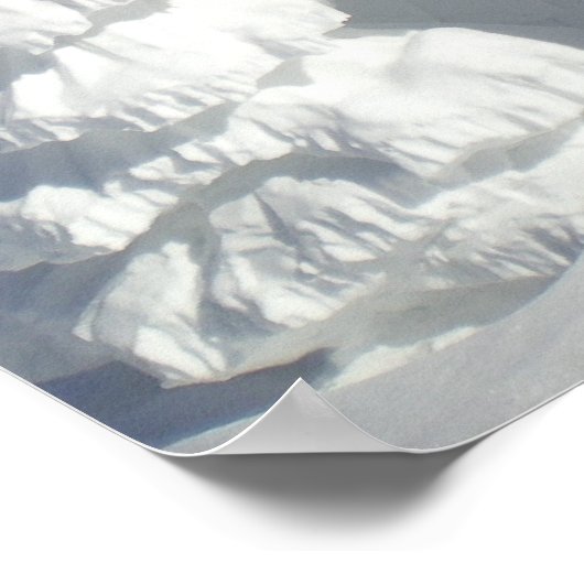 Snow Raven Poster (Ecke)