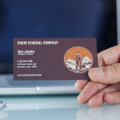 Snow Removal Company Visitenkarte