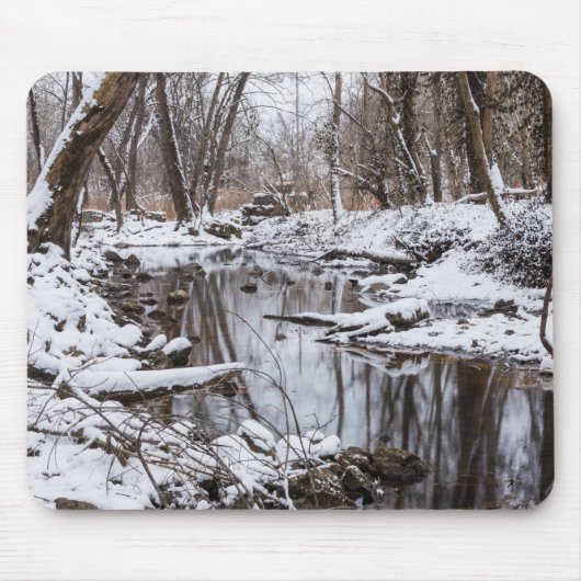 Snow Riverside Mousepad (Vorne)
