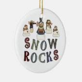 Snow Rocks Keepake Ornament (Rechts)