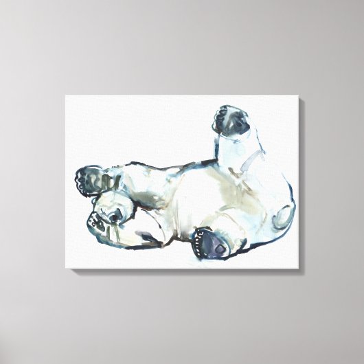 Snow Rub Leinwanddruck (Vorderseite)