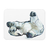 Snow Rub Magnet (Horizontal)