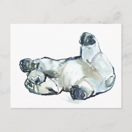 Snow Rub Postkarte (Vorderseite)