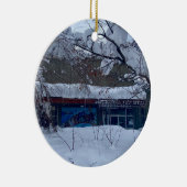 Snow Rush Keramik Ornament (Rechts)