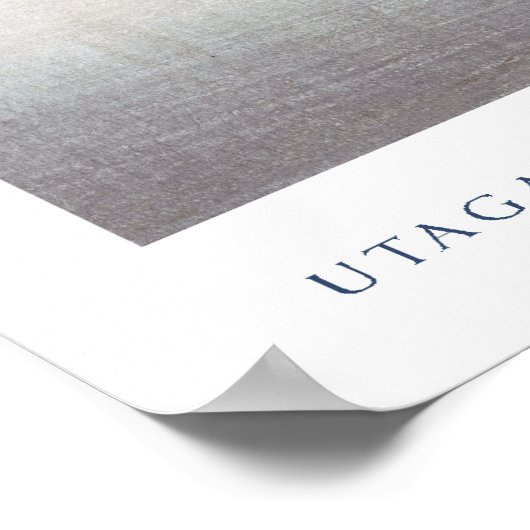 Snow Samurai Poster (Ecke)