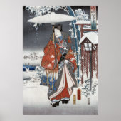 Snow Samurai Posters & Prints Poster (Vorne)