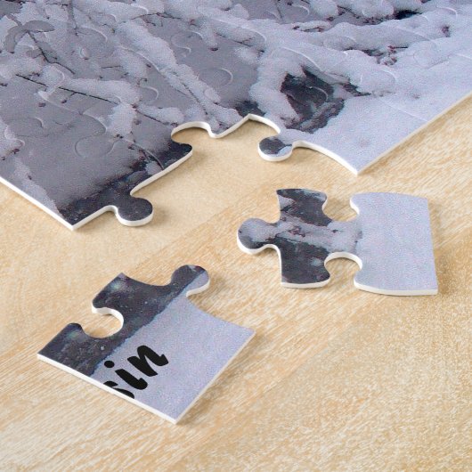 Snow Scene Puzzle in Wisconsin (Seite)