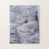 Snow Scene Puzzle in Wisconsin (Vertikal)