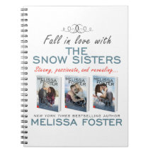 Snow Sisters 6.5" x 8.75" Notebook