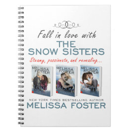 Snow Sisters 6.5" x 8.75" Notebook Notizblock