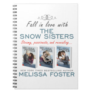 Snow Sisters 6.5" x 8.75" Notebook Notizblock