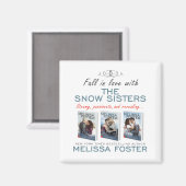 Snow Sisters Magnet (Vorderseite/Rückseite)