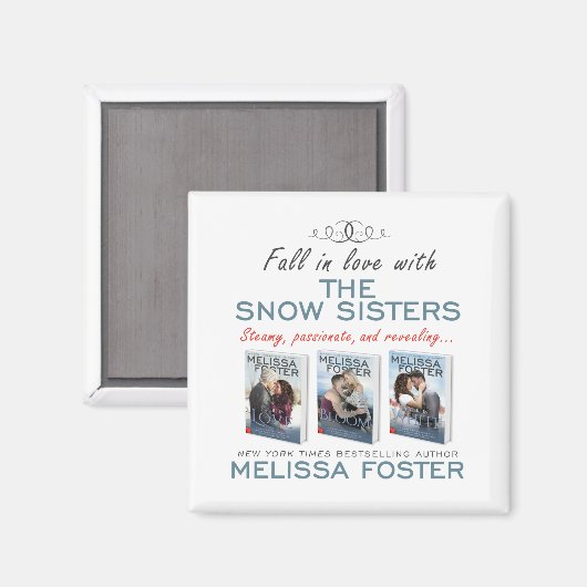 Snow Sisters Magnet (Vorderseite/Rückseite)