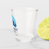 Snow Summit California Skigebiet Souvenir Schnapsglas (Rechts)