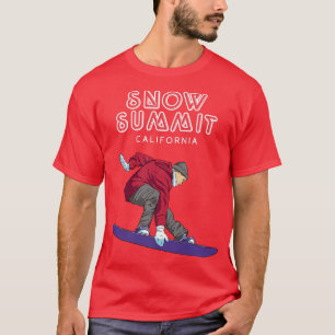 Snow Summit Kalifornien Snowboarder T-Shirt