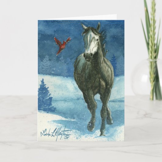 Snow Tag Blank Card Karte (Vorderseite)