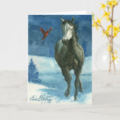 Snow Tag Blank Card Karte (Gelbe Blume)