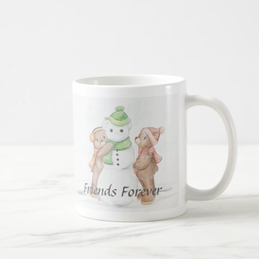 Snow Teddy Tasse (Rechts)