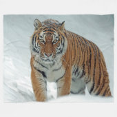 SNOW TIGER FLEECEDECKE (Vorderseite (Horizontal))