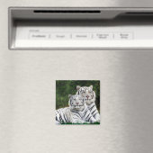 Snow Tiger Magnet (In Situ (Geschirrspüler))