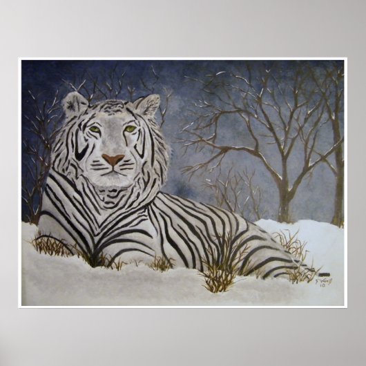 Snow Tiger Poster (Vorne)