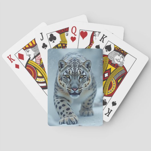 Snow Tiger  Spielkarten (Rückseite)