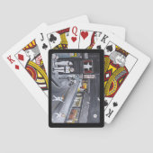 Snow Town Painting by Alfred Fox Spielkarten (Rückseite)