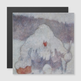 "Snow Troll" von Theodor Kittelsen Magneteinladung
