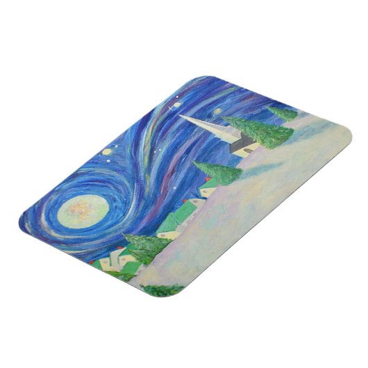 Snow Village Magnet (Linke Seite)