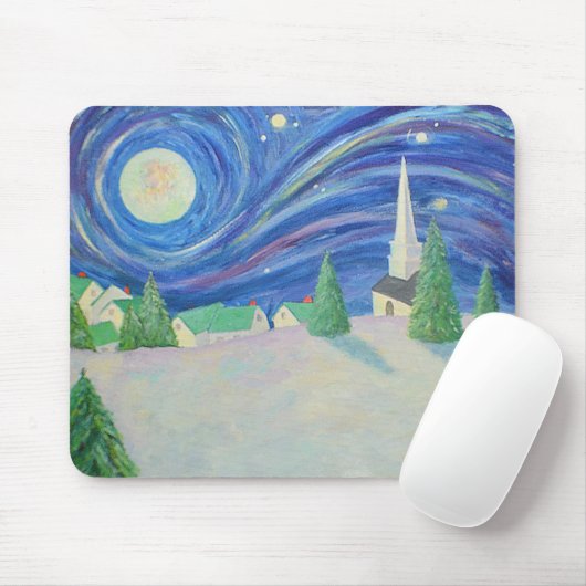 Snow Village Mousepad (Mit Mouse)