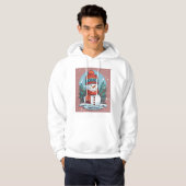Snow Vogue Premium Hoodie - Niedlicher Schneemann (Vorne ganz)