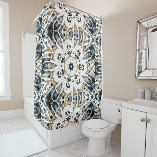 Snow Web Duschvorhang (Beispiel)